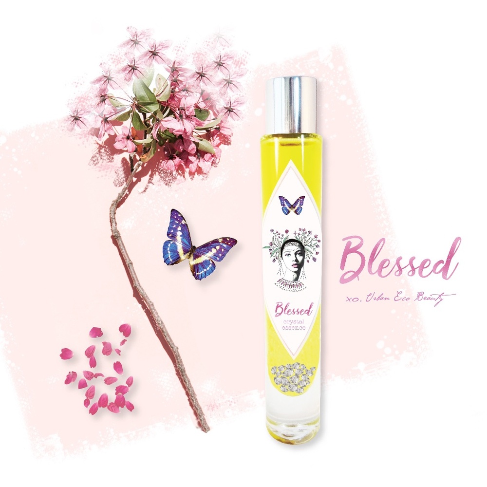 BLESSED - Organic Floral Perfume Fragrance Oil / Aromatherapy Healing Oil